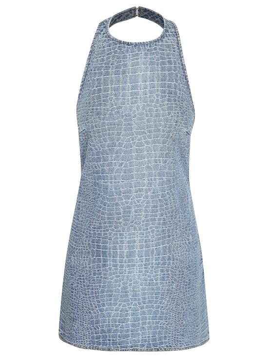 26SS 셀프 포트레이트 미디 원피스 SS26804SBL BLUE