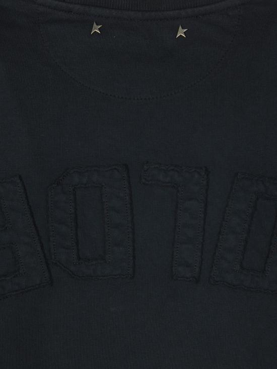 26SS 골든구스 반팔 티셔츠 GWP01874P001576 90456 NERO - GOLDEN GOOSE