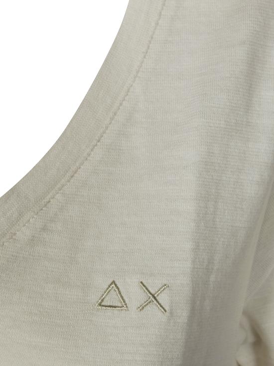 26SS 썬 68 반팔 티셔츠 T36230 31 BIANCO - SUN 68