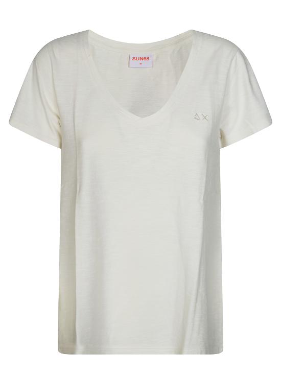 26SS 썬 68 반팔 티셔츠 T36230 31 BIANCO