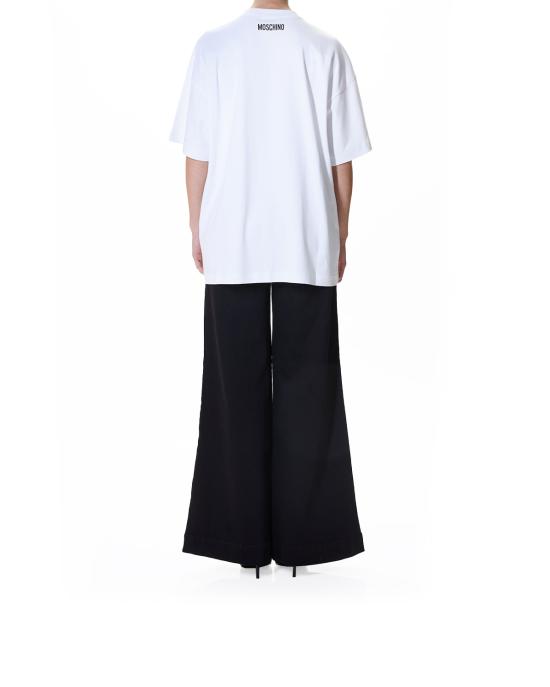 25FW 모스키노 반팔 티셔츠 0701 5442 1001 BIANCO - MOSCHINO