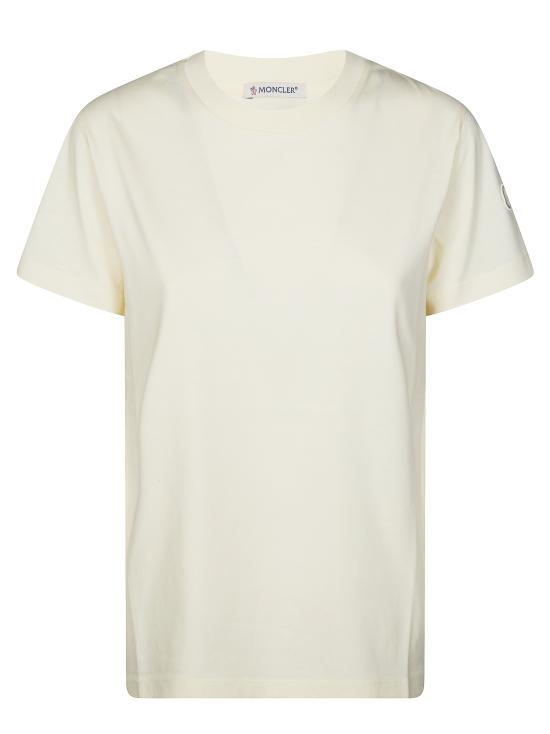 26SS 몽클레어 반팔 티셔츠 L10938C0002989AUO 034 BIANCO