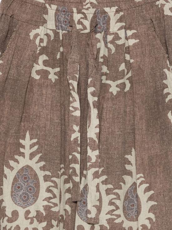 26SS 바잘 디럭스 스트레이트 팬츠 S1165 1700176 Brown - BAZAR DELUXE