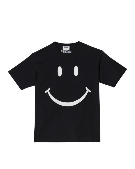 26SS 모스키노 반팔 티셔츠 0712 5441 1555 NERO