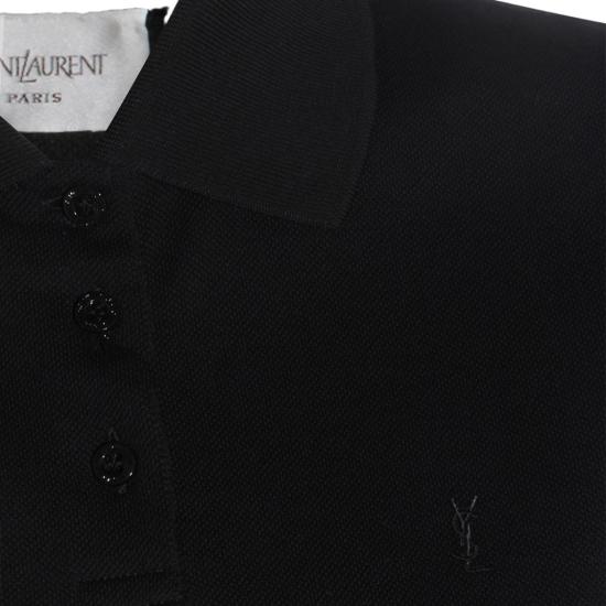 26SS 생로랑 미디 원피스 862599Y37ZE1000 Black - SAINT LAURENT