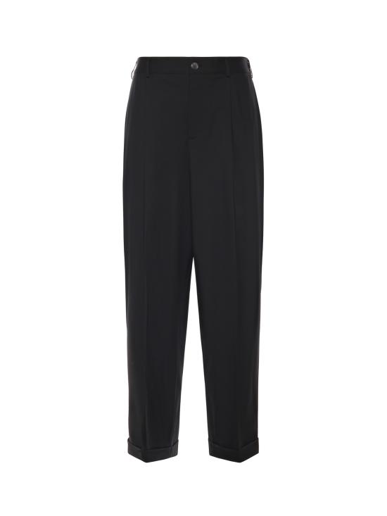 26SS 마르니 스트레이트 팬츠 PUMU0332U0 UTW83900N99 Black