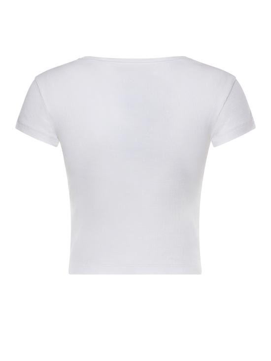 26SS 비비안웨스트우드 베이비 페루 티셔츠 1G010019 J009CA401 White - VIVIENNE WESTWOOD