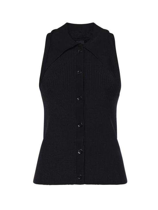 26SS 핑코 긴팔 티셔츠 106315 A347Z99 Black