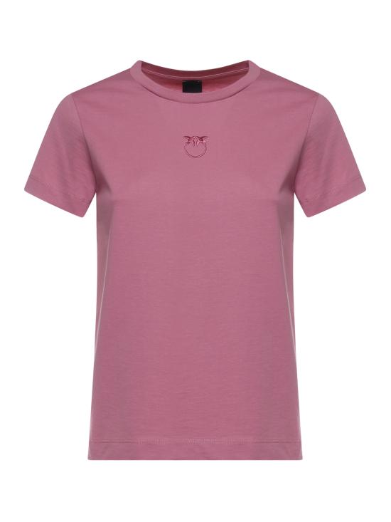 26SS 핑코 반팔 티셔츠 100355 A339Q48 Pink