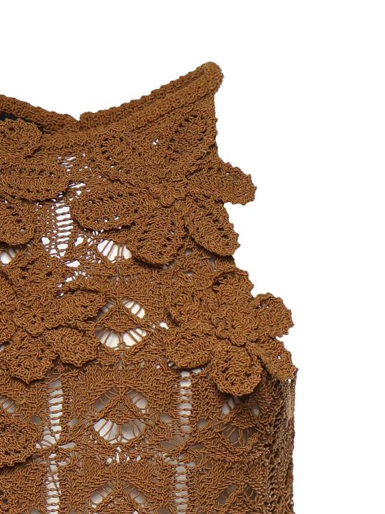 26SS 핑코 긴팔 티셔츠 106863 A3B8L25 Brown - PINKO