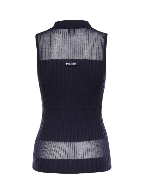 26SS 핑코 긴팔 티셔츠 106318 A34BG56 Blue - PINKO