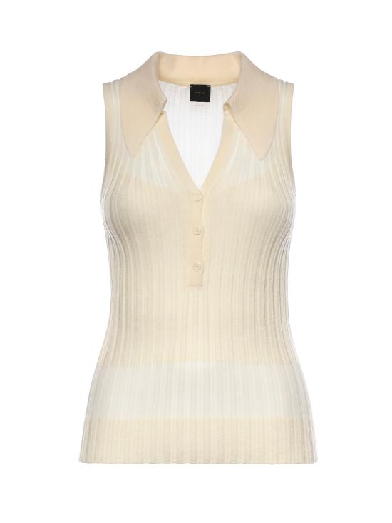 26SS 핑코 긴팔 티셔츠 106318 A34BC14 Beige