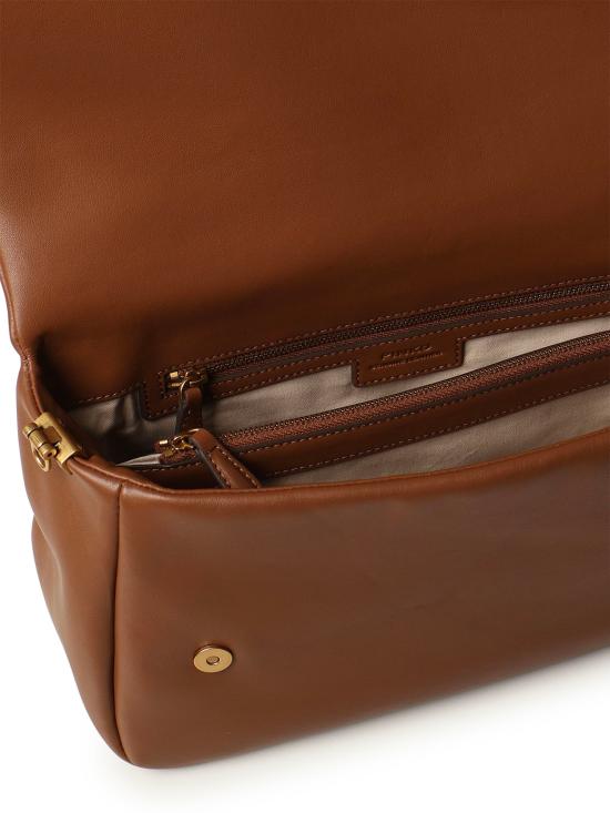 26SS 핑코 숄더백 106178 A0QOL17Q Brown - PINKO