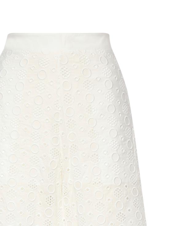 26SS 핑코 크롭 팬츠 106440 A35PZ05 White - PINKO