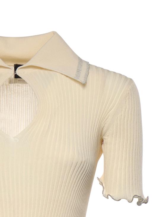 26SS 핑코 폴로 티셔츠 106287 A343C14 Beige - PINKO