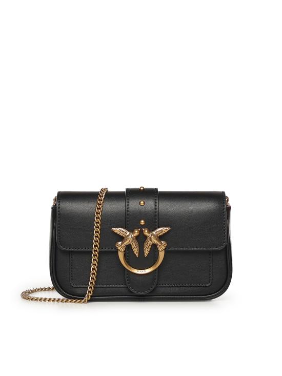 26SS 핑코 크로스백 100061 A0F1Z99Q Black