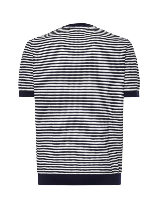 26SS 일레븐티 반팔 티셔츠 M76MAGM57MAG0M037 11 01 Blue WHITE - ELEVENTY