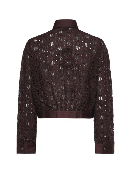 26SS 핑코 셔츠 106277 A35PM28 Brown - PINKO