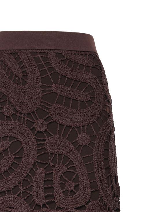 26SS 핑코 롱 스커트 106353 A354M05 Brown - PINKO