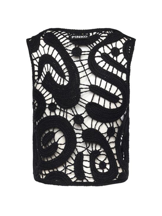 26SS 핑코 반팔 티셔츠 106438 A354Z99 Black - PINKO