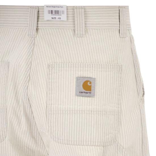 26SS 칼하트 머서 싱글 니 팬츠 I036531 WHITE - CARHARTT