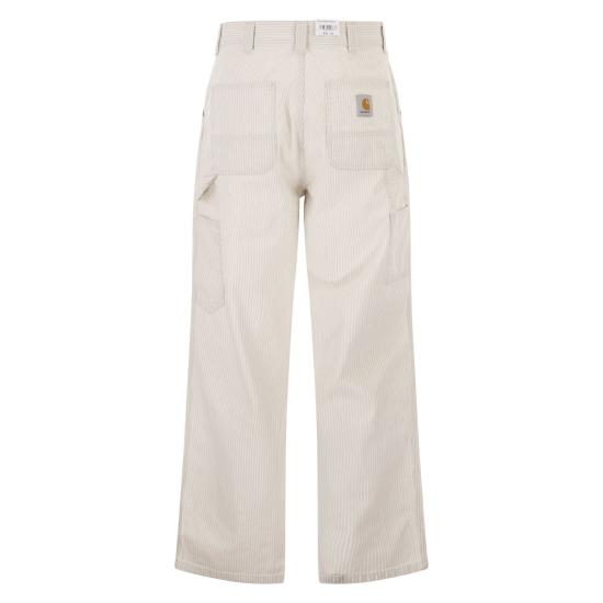26SS 칼하트 머서 싱글 니 팬츠 I036531 WHITE - CARHARTT