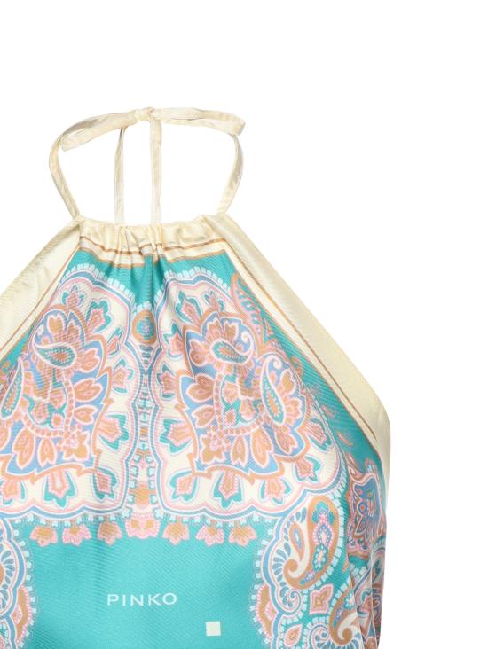 26SS 핑코 긴팔 티셔츠 106732 A38GSZ4 Red - PINKO