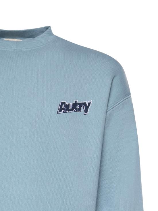 26SS 오트리 긴팔 티셔츠 SWPX 035C Blue - AUTRY