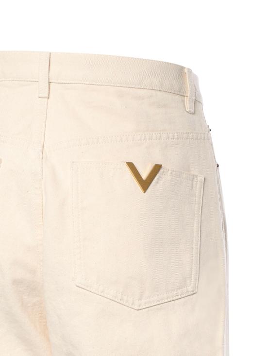 25FW 발렌티노 가라바니 데님 팬츠 8V3DE05C B9WA03 White - VALENTINO GARAVANI