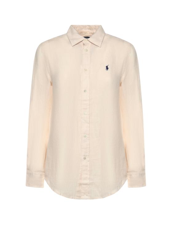 26SS 폴로 랄프로렌 포니 자수 리넨 셔츠 (211970730009) 211970730 511 Beige
