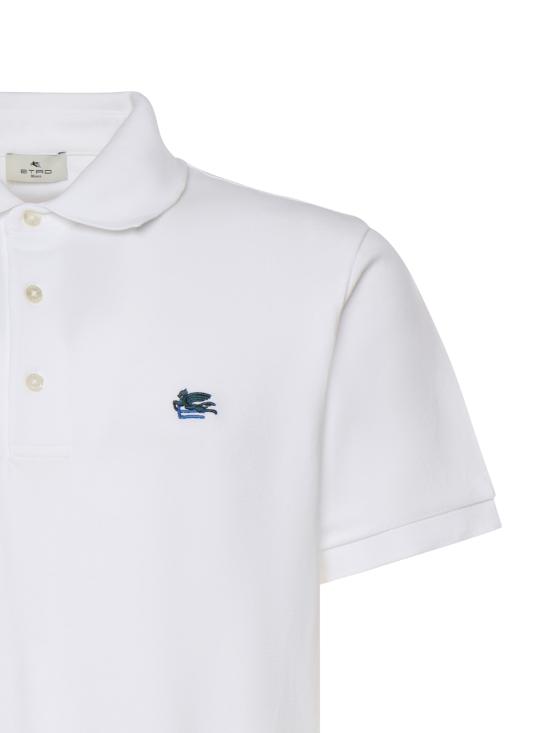26SS 에트로 폴로 티셔츠 MRMD0005 AU135W0001 White - ETRO