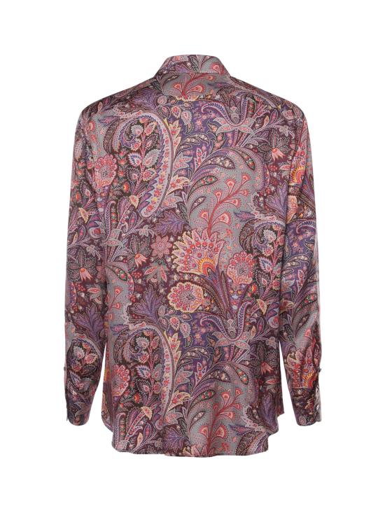 26SS 에트로 긴팔 셔츠 MRIB0001 99SA4D3X0865 Red - ETRO