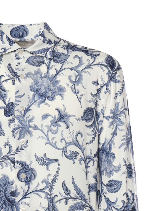 26SS 에트로 긴팔 셔츠 MRIB0001 99SADI1X0804 White - ETRO