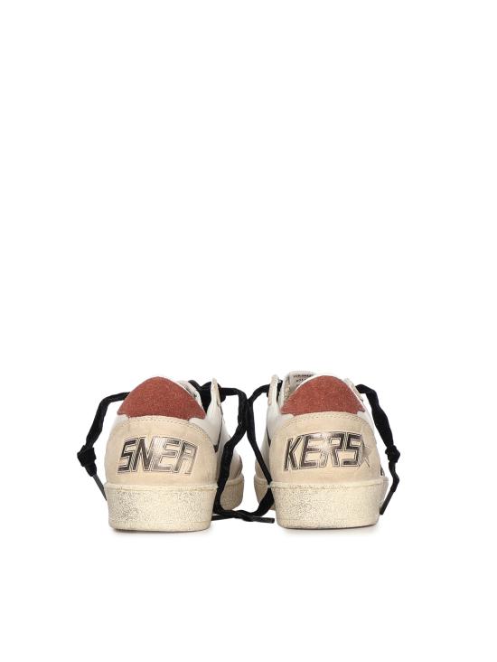 26SS 골든구스 스니커즈 GWF00746 F00814683252 WHITE BEIGE PLATINUM RED RUST - GOLDEN GOOSE