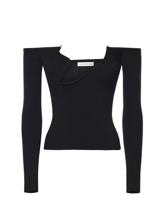 26SS 크리스토퍼에스버 긴팔 티셔츠 25041262 BLACK Black