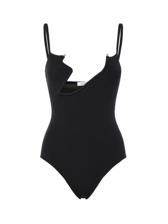 25FW 크리스토퍼에스버 바디수트 티셔츠 25041219 BLACK Black