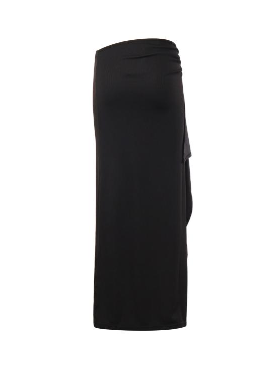 25FW 크리스토퍼에스버 롱 스커트 25044334 BLACK Black - CHRISTOPHER ESBER