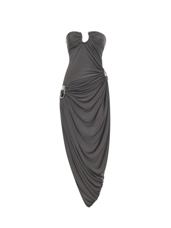 26SS 크리스토퍼에스버 미디 원피스 25043421 BLUE GRANITE