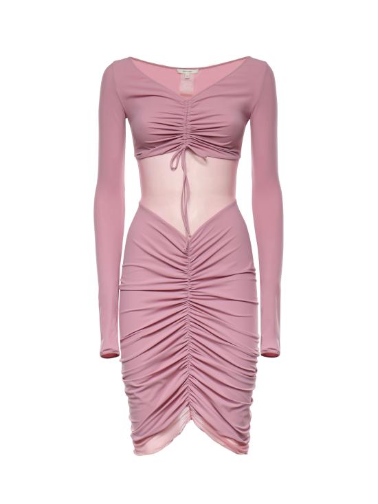 26SS 넨시 도자카 미디 원피스 NDDR3111003500 PUCE