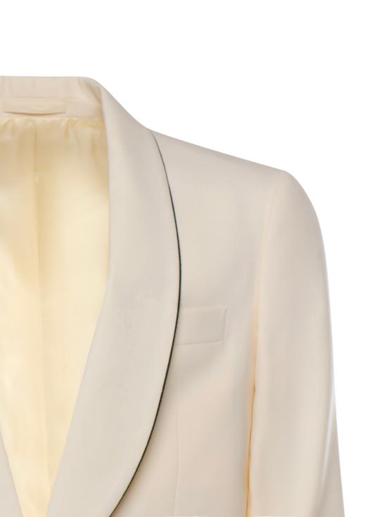 26SS 라르디니 수트 자켓 CN5824EI CN64307110 White - LARDINI