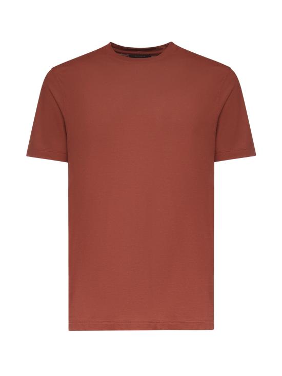 26SS 자노네 반팔 티셔츠 815214 ZG380Z1061 Terracotta