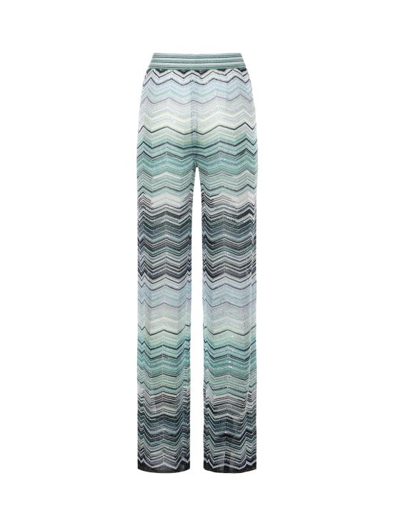 26SS 미소니 팔라초 팬츠 DS26SI0C BK01H9SMSN4 GREEN BROWN - MISSONI