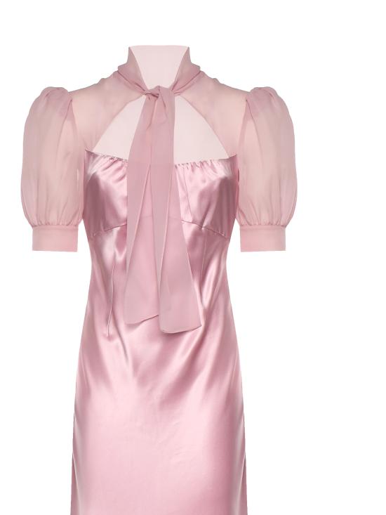 26SS 알레산드라리치 롱 원피스 FABX4335F4376 7575 MAUVE - ALESSANDRA RICH