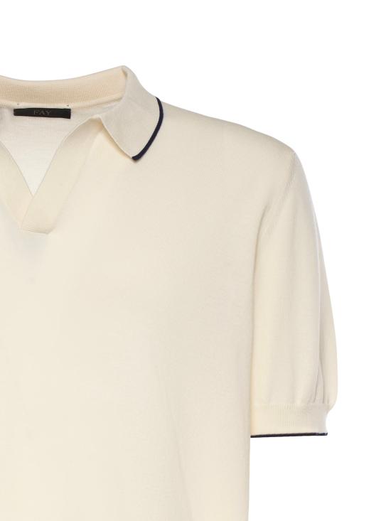 26SS 페이 폴로 티셔츠 NMMC1521740VHY 134E White - FAY