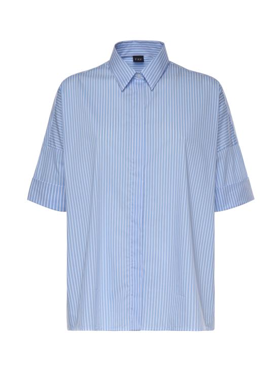 26SS 페이 셔츠 NCWA552552SZCM U006 White light blue