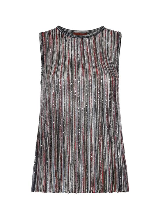 26SS 미소니 긴팔 티셔츠 DS26SK0S BK01H1SMSMB DARKBASE RED BLUTONE