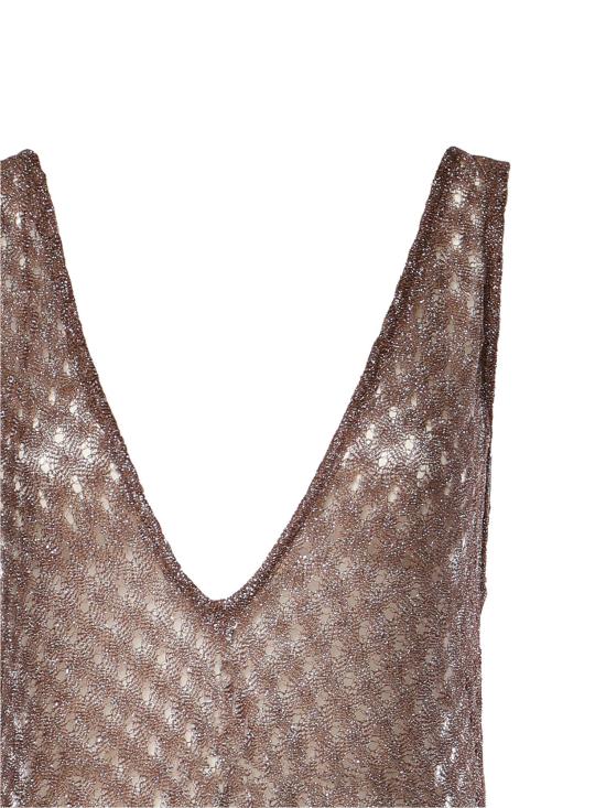 26SS 미소니 롱 원피스 MS26SQ0P BR014DS80EE Brown - MISSONI