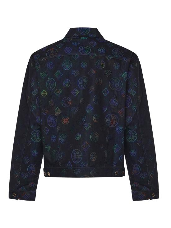 26SS 카사블랑카 자켓 MSP26JK446 01 Blue - CASABLANCA