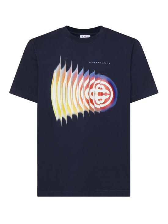 26SS 카사블랑카 반팔 티셔츠 MSS26JTS001 16 Blue