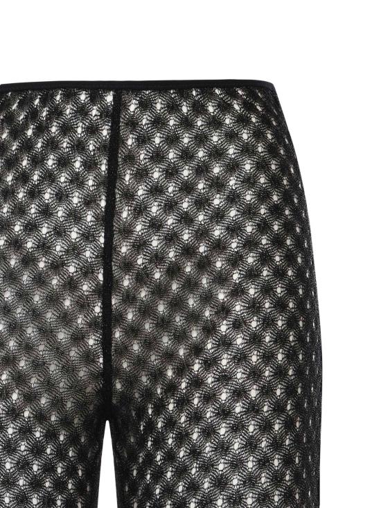 26SS 미소니 팔라초 팬츠 MC25SI00 BR014RS91RE Black - MISSONI